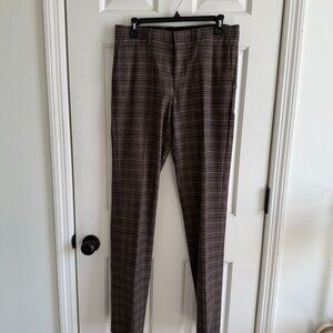 Murano Plaid Dress Pants
